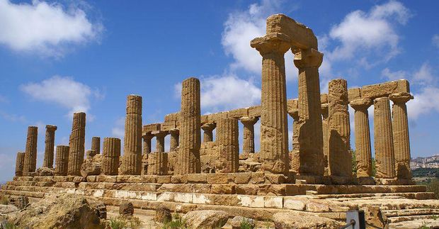 Valley of the Temples in Agrigento.