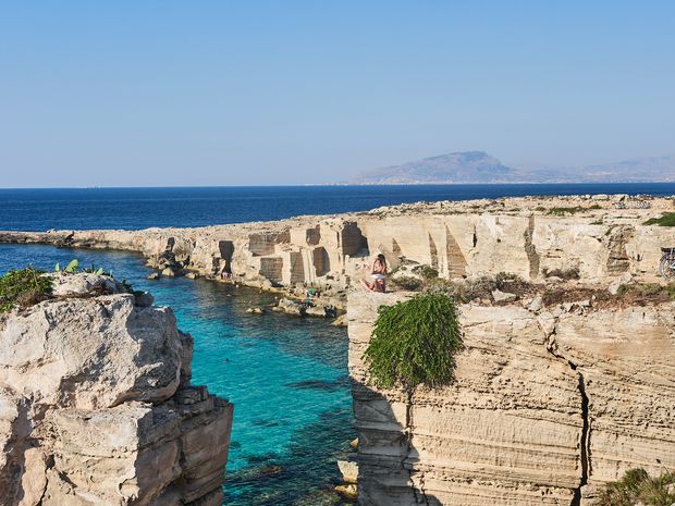 Bue Marino is possibly the prettiest spot on Favignana