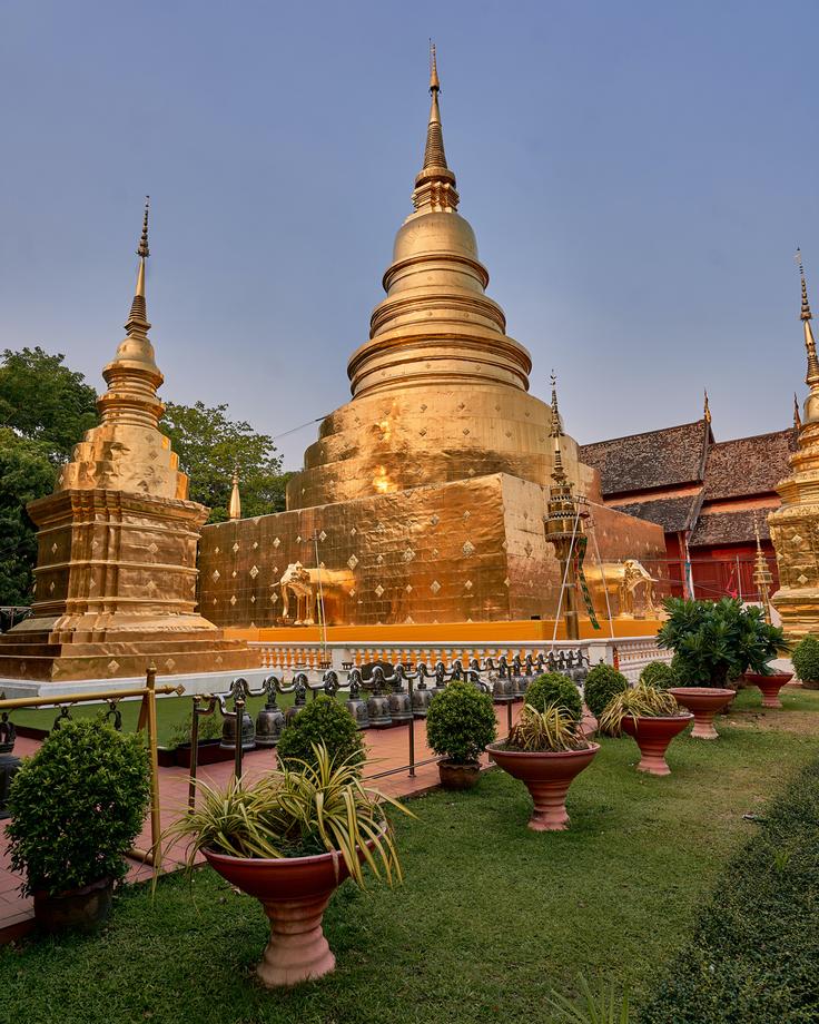 Shot of the Wat Phra Singh in Bangkok