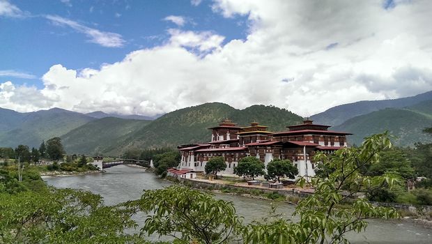 Punakha Dzong.