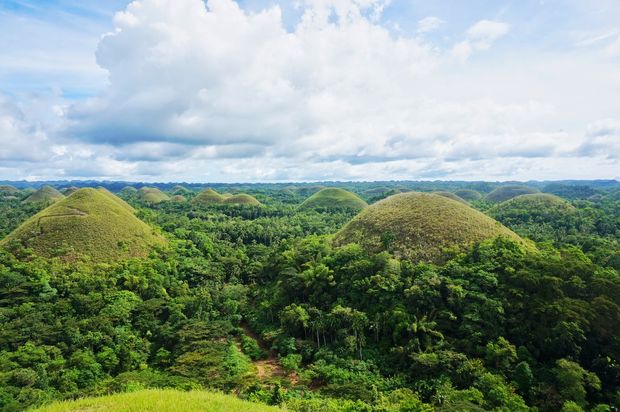 The chocolate hills