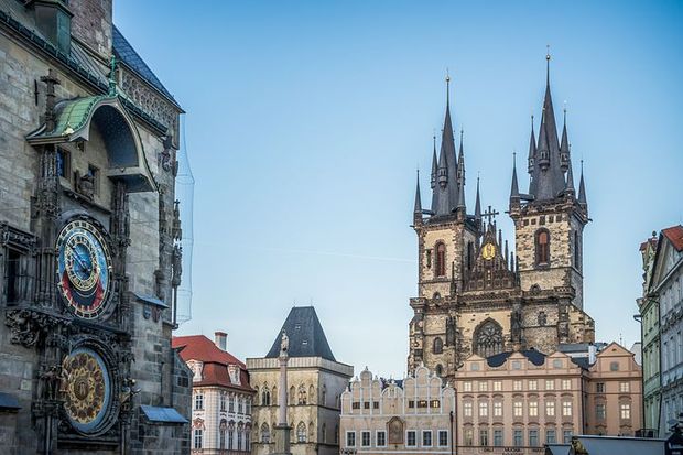 Old Town Hall of Prague.