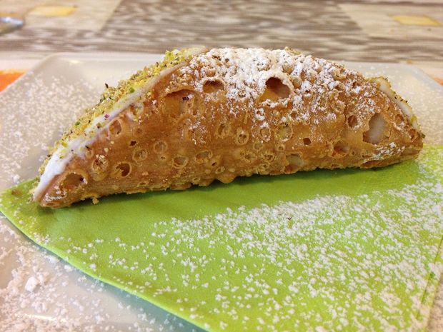 Sicilian cannolo. Just incredible.