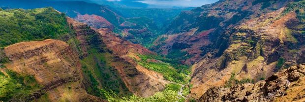 Waimea Canyon State Park is a striking place on the Big Island worth exploring.