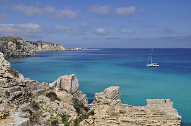 Favignana is a true gem of the Mediterranean.