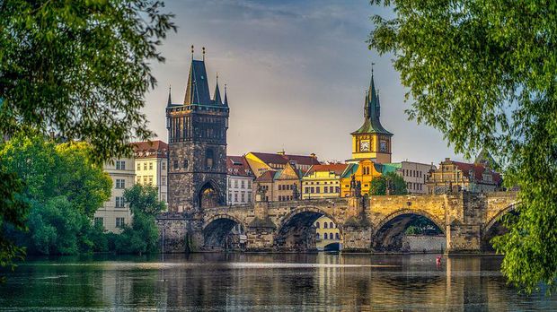 Charles Bridge of Prague.