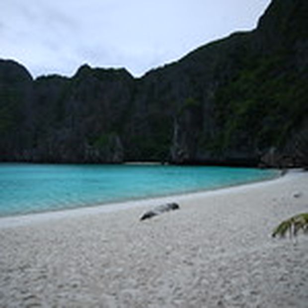 Maya beach, the iconic beach where “The Beach” was filmed.