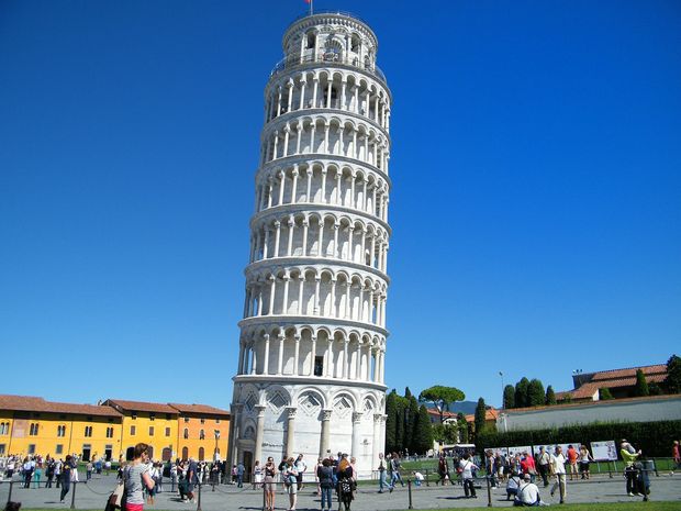 Pisa is a cute town but the Leaning Tower is too overrated.