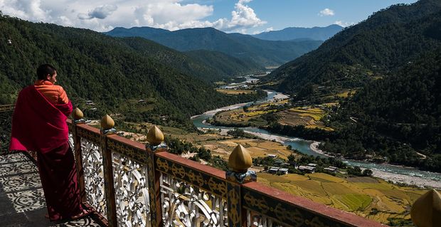 Bhutan’s spectacular landscape is breathtaking.