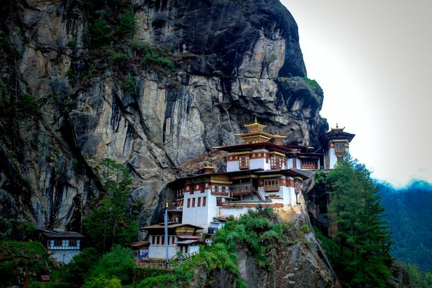 The iconic hallmark of Bhutan.