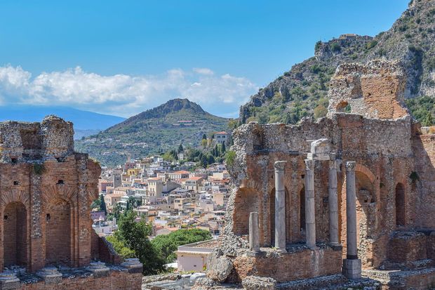 Greek Amphitheatre in Taormina.