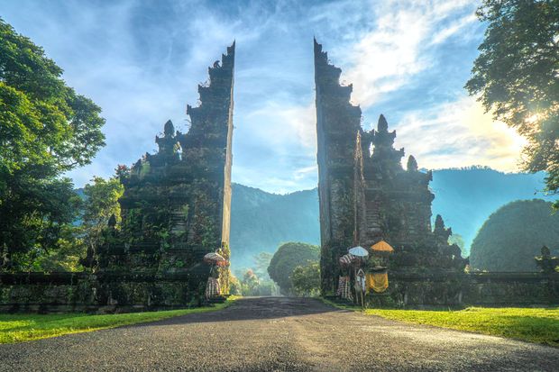 Hindu Gate in golden light