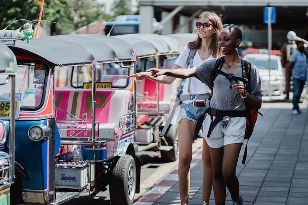 Avoid Tuk Tuks, they are a scam and can be dangerous for female travellers.