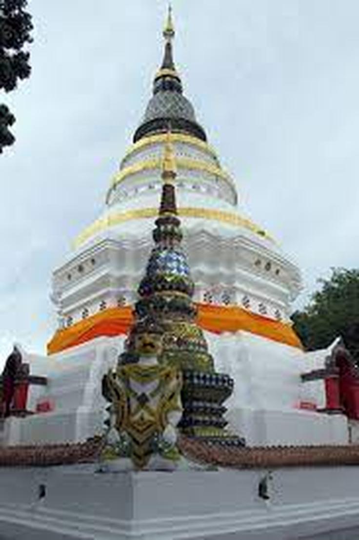 Shot of Wat Ket Karam temple