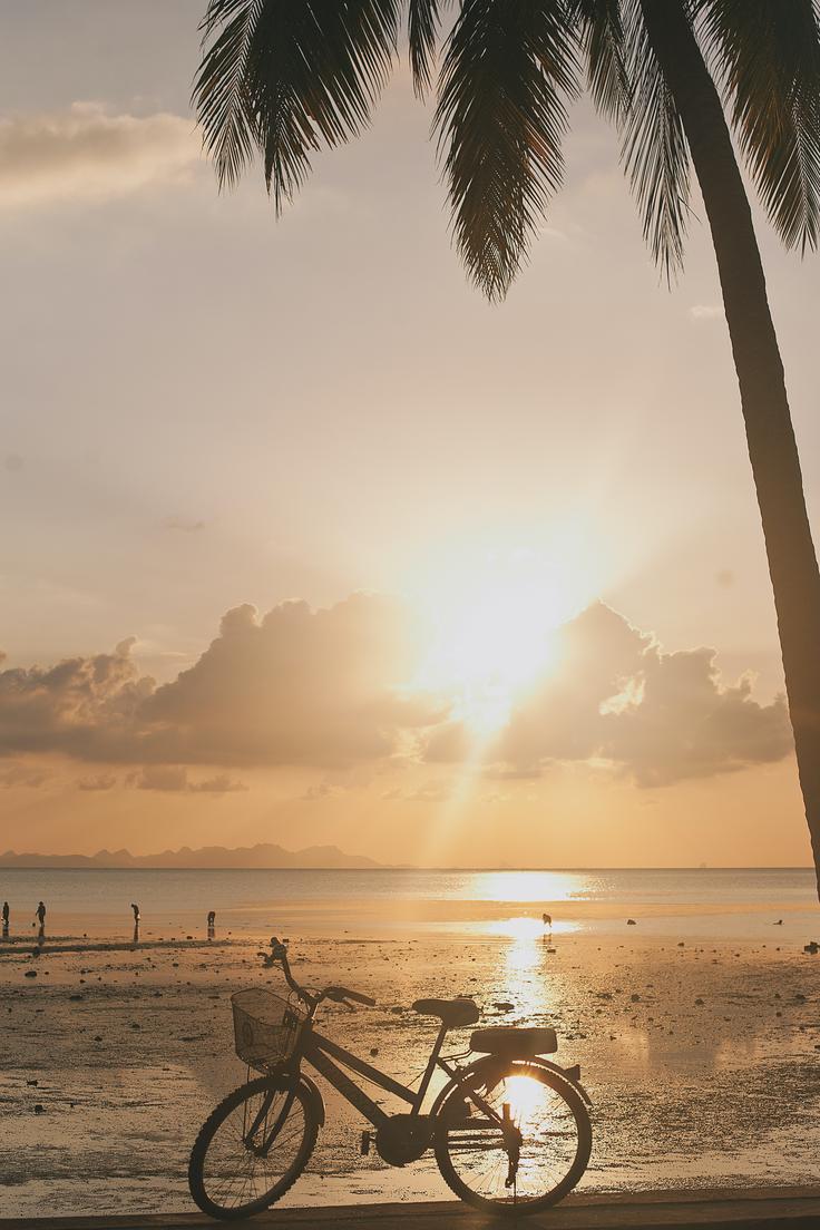 Shot of Koh Samui at sunset