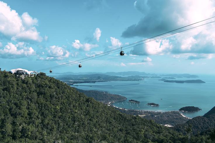 Shot of Langkawi Island