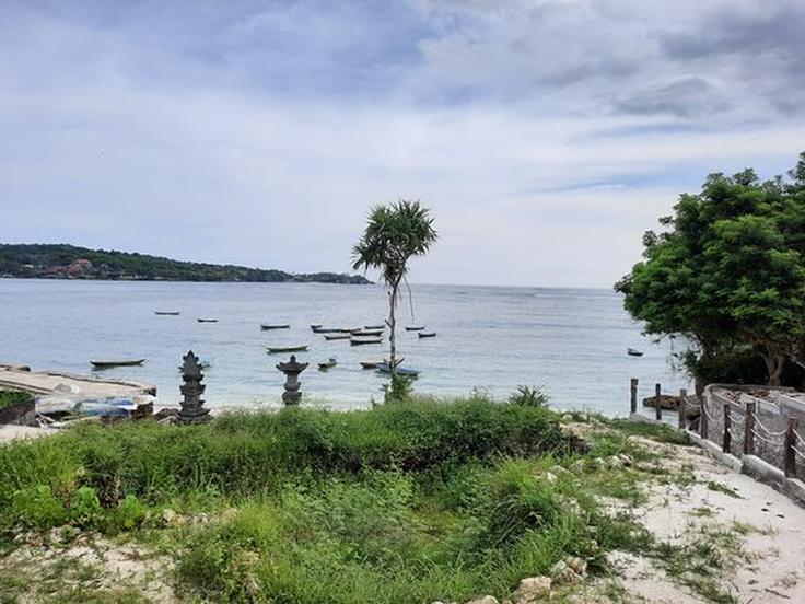 Shot of Lebaoh Beach in Nusa Lembongan