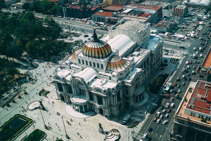 Panoramic shot of Mexico DF