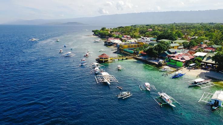 Shot of Nusa Lembongan to showcase the abundant accomodation plans available