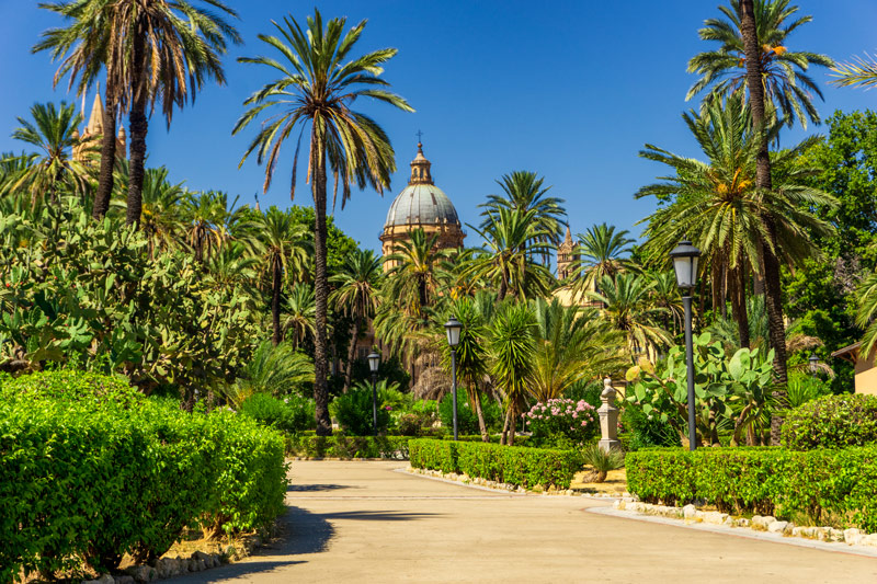 A park in Palermo