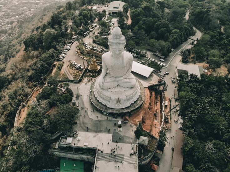 Shot of the Big Buddha in Phuket