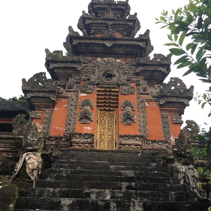 Shot of Pura Penataran in Nusa Penida