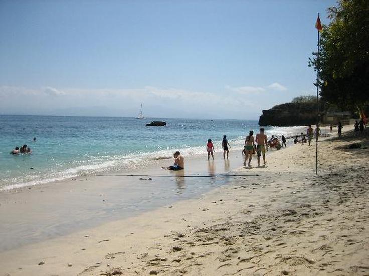 Shot of Tamarind Beach in Nusa Lembongan