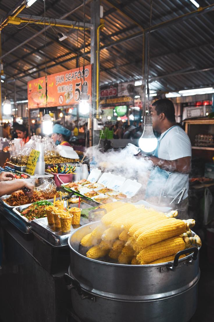 Shot of street food typical from Thailand showcasing its affordability as a country