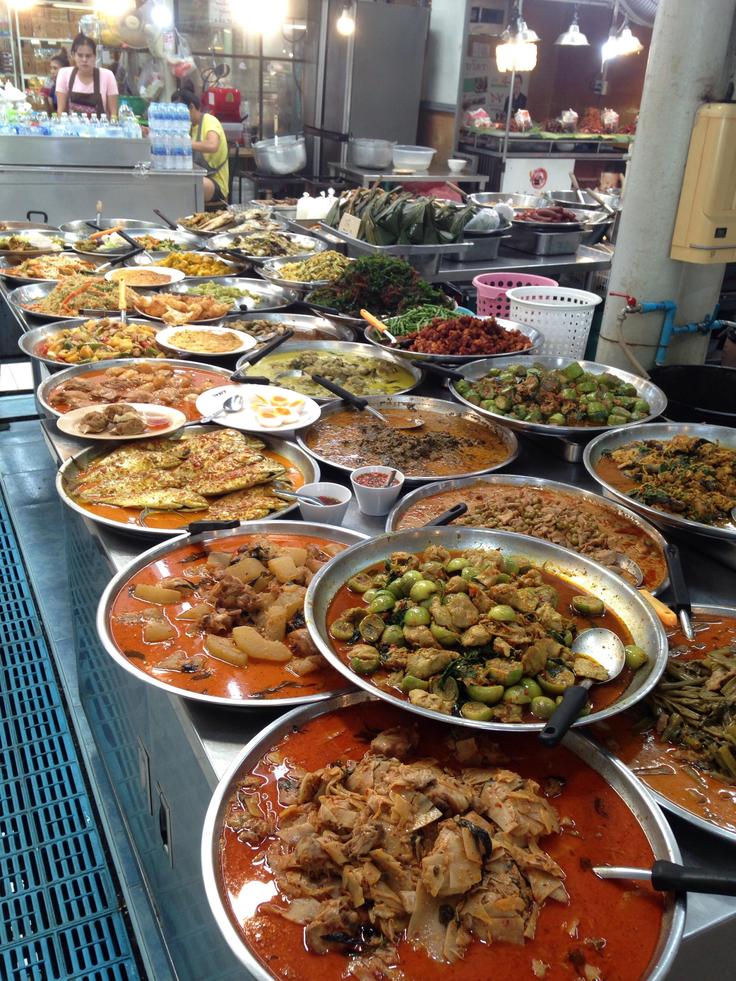 Shot of Or Tor Kor Market in Bangkok as an excellent point for street food