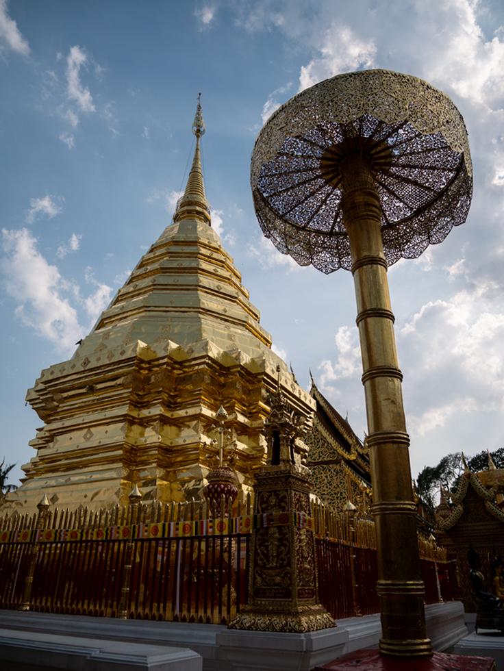 Shot of Wat Phra That Doi Suthep temple